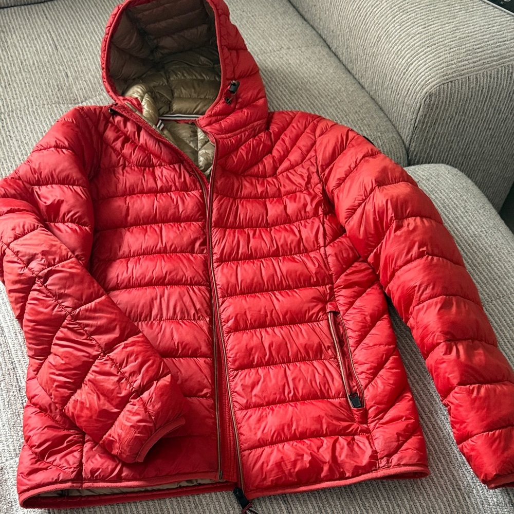 Napapijri Red Quilted Jacket